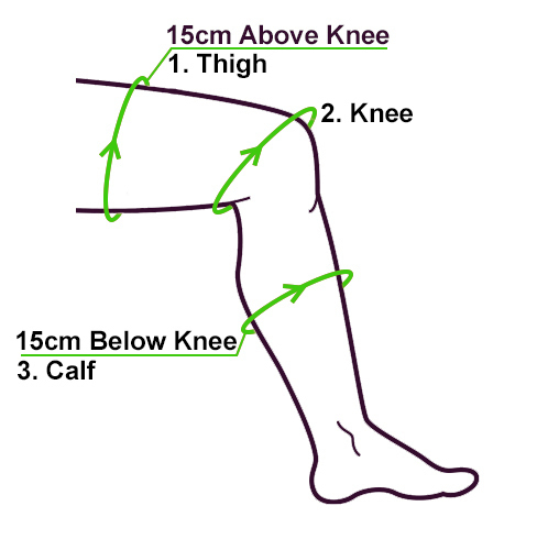 How to measure your leg for the ossur brace 