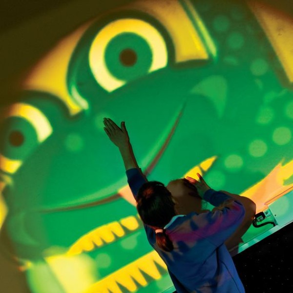 Projector Lifestyle Image for Sensory Room Use