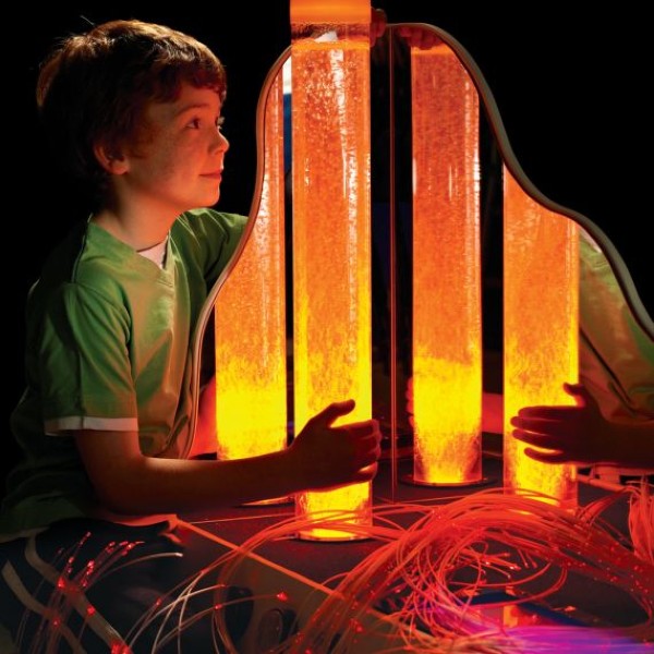 Enjoy the Visual and Tactile Experience of Bubble Tubes