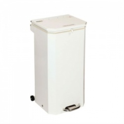 Sunflower Medical 70 Litre Clinical Hospital Waste Bin with White Lid for General Use