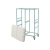 Bristol Maid Mid-Level Two-Column Caretray Trolley (5 Shallow, 4 Deep Trays)