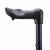 Height-Adjustable Blue Ice Folding Arthritis Grip Cane (Right Hand)