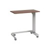 Alerta Gas Lift Adjustable Overbed Table With Wheels