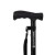 HurryCane Comfort Folding Walking Stick (Black)