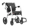 Rollz Motion 2 Pebble White Combined Rollator and Wheelchair