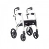 Rollz Motion 2 Pebble White Combined Rollator and Wheelchair