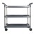 Rubbermaid X-Tra Open-Shelf Healthcare Trolley (FG409100BLA)