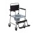 Glideabout Adjustable Mobile Commode Chair