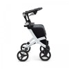 Rollz Flex 1.0 Small Pebble White Rollator with Classic Brake