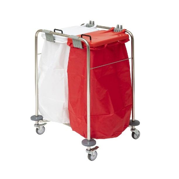 Alerta Double-Bag Laundry Trolley