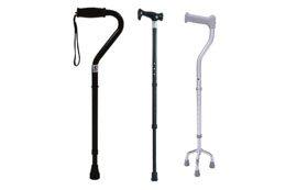 Height-Adjustable Walking Sticks