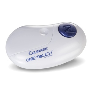 Culinare One Touch Ergonomic Automatic Can Opener for Arthritis