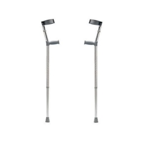 Days Standard Length Double-Adjustable Aluminium Elbow Crutches