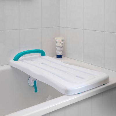 Helping Hands Adjustable Surefoot Bath and Shower Board with Grab Handle