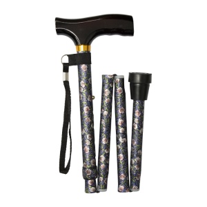 Homecraft Lightweight Height-Adjustable Folding Aluminium Walking Stick