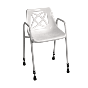 Homecraft Stationary Non-Slip Steel Shower Chair