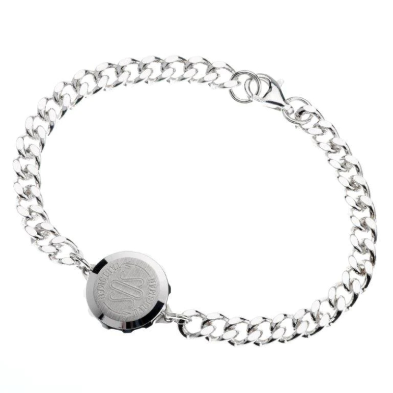 Sterling silver diabetic on sale bracelets