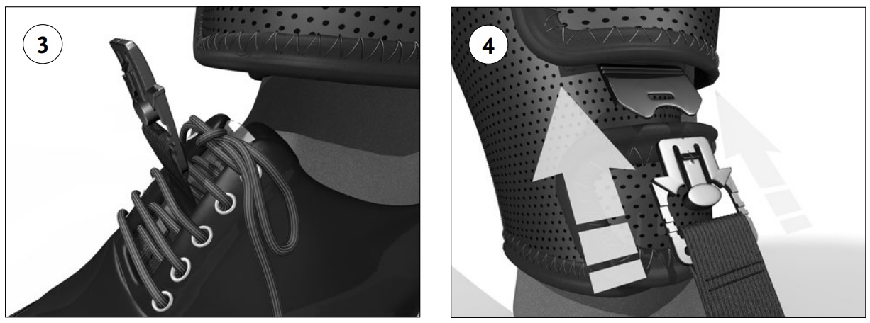 fitting instructions for the Ossur Foot-Up