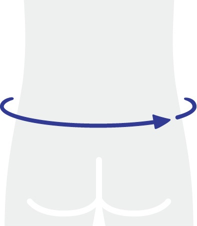 back circumference measurement guide