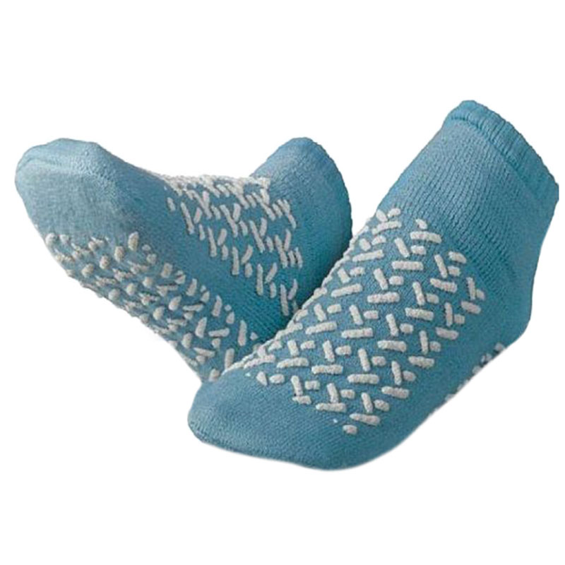 Non Skid / Slip Socks Double Gripper - Hospital Patient Socks - 6