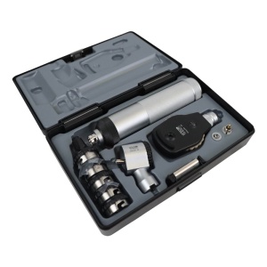 Orion Otoscope and Ophthalmoscope Diagnostic Set and Hard Carry Case (Bayonet Fitting)