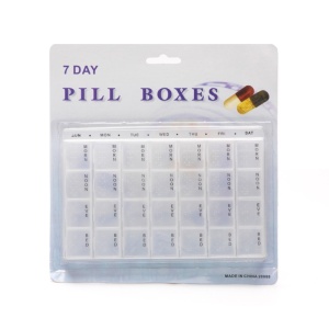 Drive Weekly Pill Box Organiser