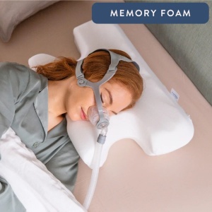 Putnams Memory Foam Advanced CPAP Pillow for Sleep Apnea