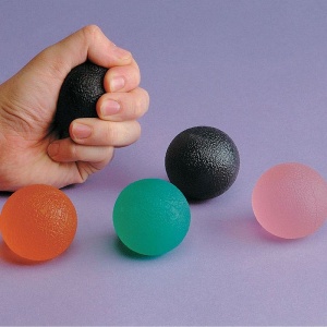 Rolyan Gel Balls for Strength Training and Rehabilitation (Set of 5)