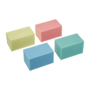 Rolyan R-Lite Coloured Temper-Foam Block Set for Hand Exercises