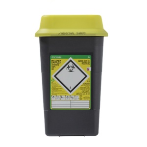 Sharpsafe 7-Litre Sharps Bin Container (Pack of 48)