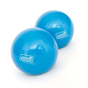 Sissel Weighted Physiotherapy Toning Balls for Rehabilitation (Pack of 2)