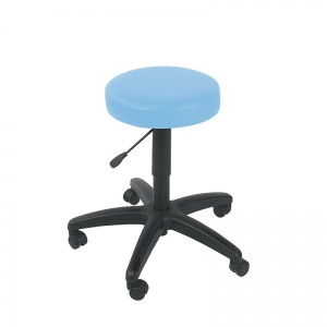 Sunflower Medical Sky Blue Gas-Lift Stool