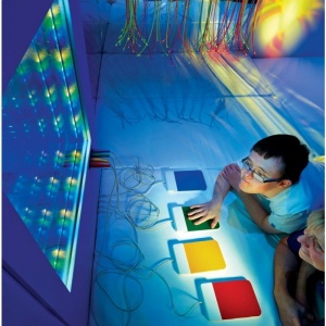 SpaceKraft Sensory LED Interactive Infinity Tunnel