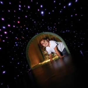 SpaceKraft Softplay Interactive Fibre Optic Tunnel