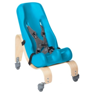 Special Tomato Soft-Touch Sitter Seat with Mobile Base (Aqua)