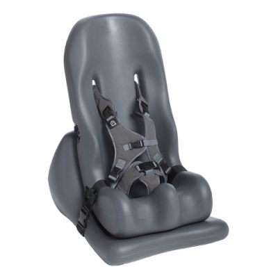 Special Tomato Soft-Touch Sitter Seat with Floor Wedge Base (Grey)