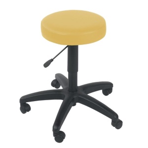 Sunflower Medical Yellow Gas-Lift Stool