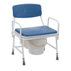 Drive Medical Belgrave Bariatric Commode Chair