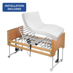 Harvest Woburn Profiling Bed and High Risk Pressure Relief Mattress Saver Pack