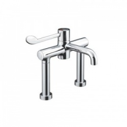 Sunflower Medical HTM 64-Compliant Deck Mounted Sequential Thermostatic Mixer Tap