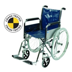 Days Chrome-Plated Self-Propelled Crash-Tested Wheelchair