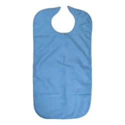 Dignified Adult Apron Clothing Protector (Blue)