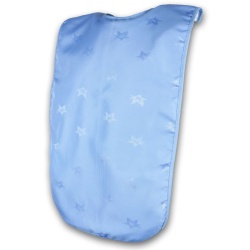 Dignified Adult Apron Clothing Protector (Blue)