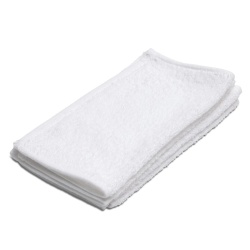 Evolution White Face Cloth 29 x 29cm (Pack of 12)