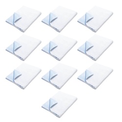 Pack of 10 Community Incontinence Bed Pads with Tucks