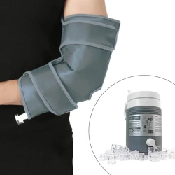 Promedics Cold Therapy Cooler and Elbow Wrap Bundle for At-Home Cryotherapy