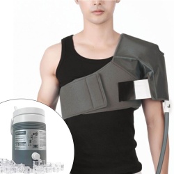 Promedics Cold Therapy Cooler and Shoulder Wrap Bundle for Post-Operative Rehabilitation