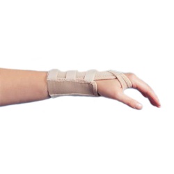 Rolyan Comfortable Adjustable Elastic Cock-Up Wrist Support