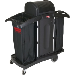 Rubbermaid High-Security Hospital Housekeeping Trolley