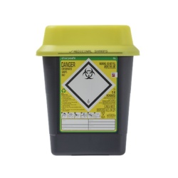 Sharpsafe 5-Litre Sharps Bin Container (Pack of 48)